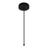 PENDENTE PINGO PRETO E FUME (D)18CM (A)30CM 1XG9 25W - TR001B