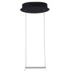 PENDENTE ZIG PRETO (C)84CM (L)22CM (A)21CM 1X35W 3000K 1800LM - TP003B