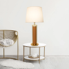 BASE PARA ABAJUR VENETO DOURADO E MARROM (D)17CM (A)58.5CM 1XE27 40W - MI009