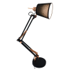 ABAJUR SCOPE COBRE E PRETO (D)15CM (A)72CM 1XE27 40W