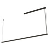 RISK LINEAR PENDENTE 300CM 54W 6000L 3000K – PRETO