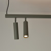 FRAN PENDENTE 200CM 36W 4000L 3000K+4XMR11 LONGO (LED LUZ INDIRETA)